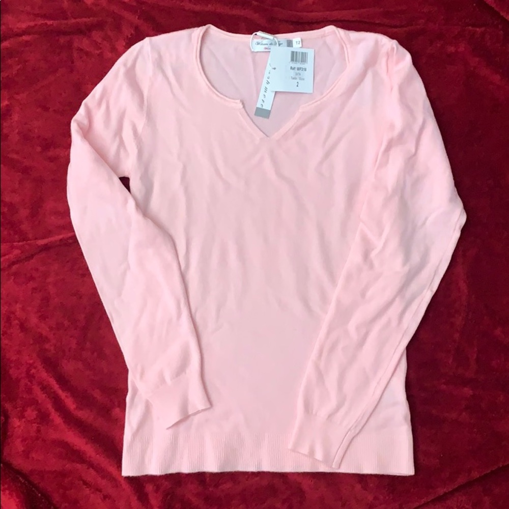 Pink sweater